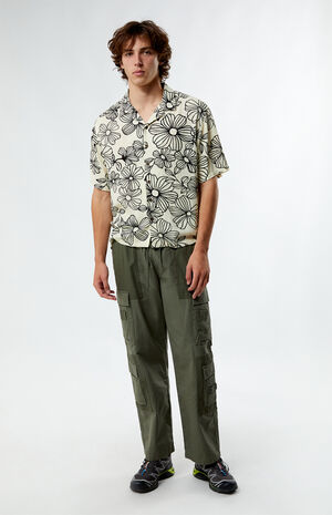 Printed Camp Shirt image number 4