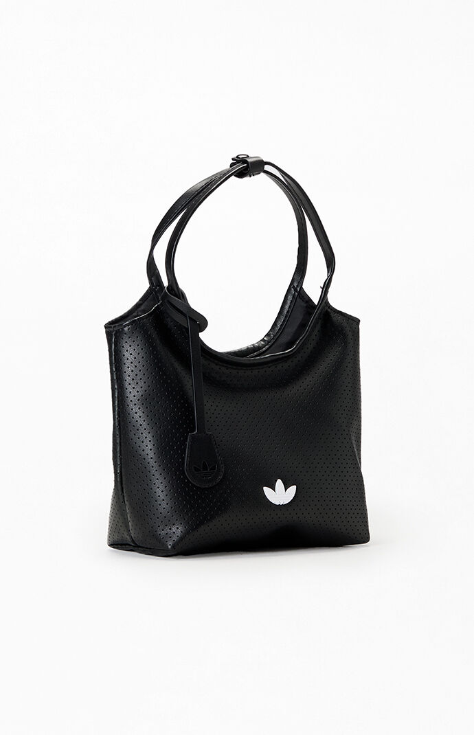 adidas Black Mini Perforated Tote Bag