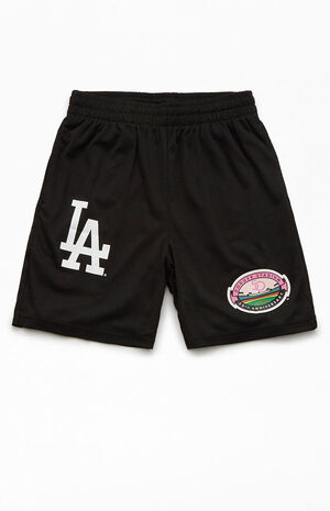 x PS Reserve Black Los Angeles Dodgers Mesh Shorts