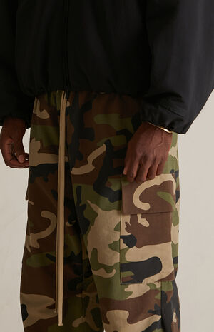 Black Military Hooded Jacket image number 5