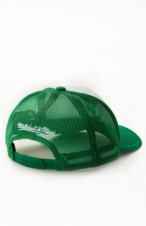 New era Dark Base Team Trucker Boston Celtics Cap Black