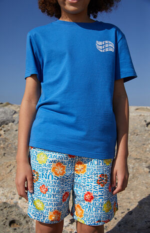 Dolphin Binding Swim Trunks image number 1