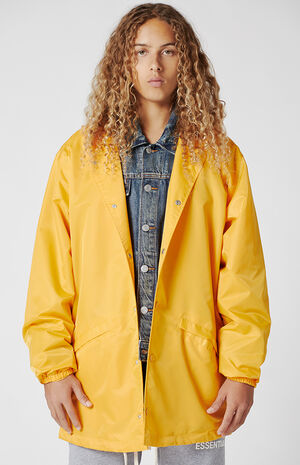 Essentials Hooded Coach Jacket image number 2