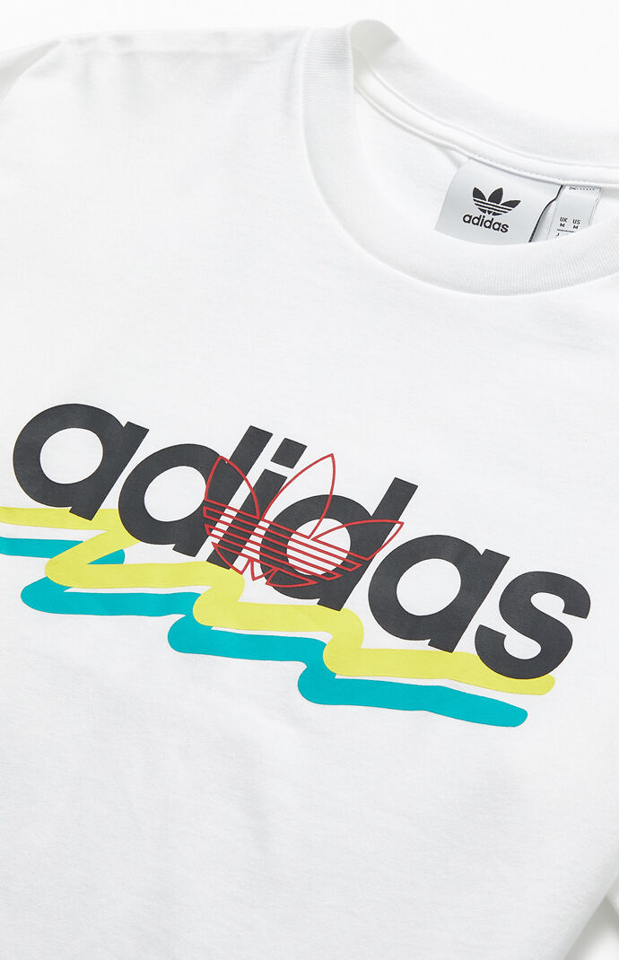 White Brush Stroke T-Shirt