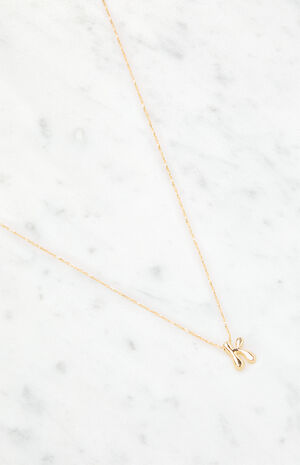 K Initial 14K Gold Plated Necklace image number 2
