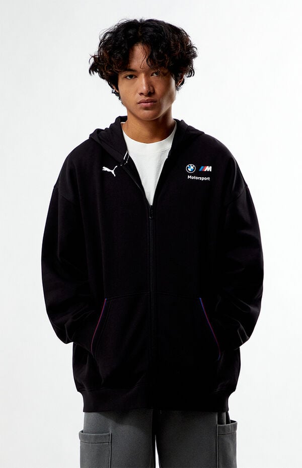 Puma Black BMW Full Zip Hoodie
