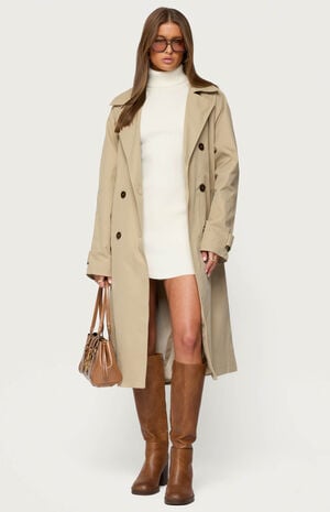 Amur Maxi Trench Coat image number 4