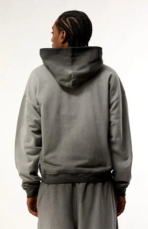 Charcoal Terrain Heavyweight Hoodie image number 4