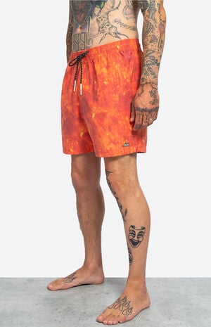 Risky Frothing Fire Swim Trunks image number 4