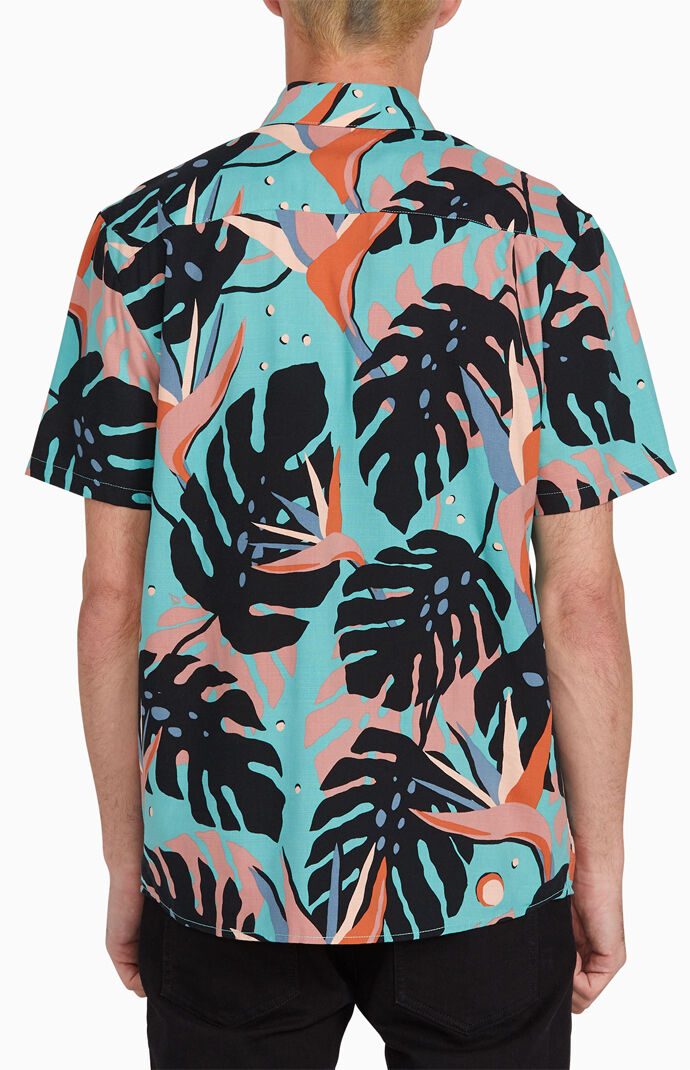Mentawais Short Sleeve Button Up Shirt
