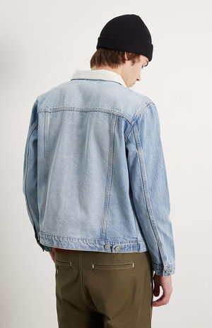 Light Wash Classic Denim Jacket image number 3