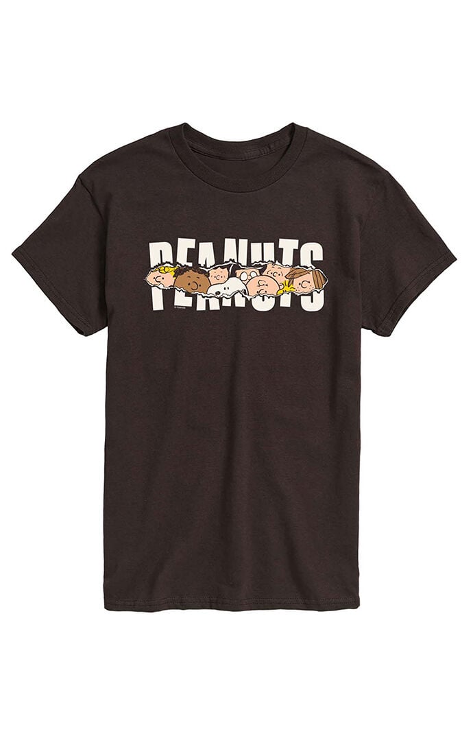 Hybrid Apparel Peanuts Faces T-Shirt