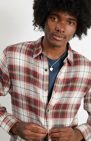 Retro Classic Plaid Shirt image number 4