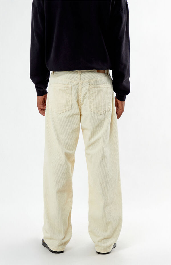 FORD Cream Corduroy Baggy Pants PacSun - Main Image