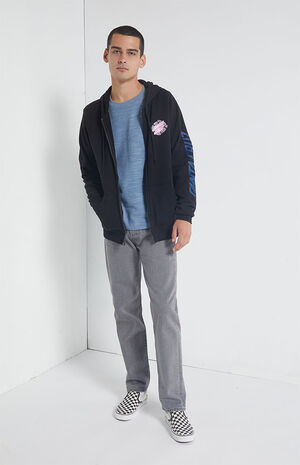 Screaming Hand Full Zip Hoodie image number 4