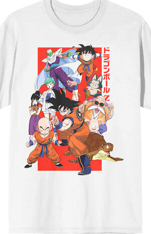 Dragon Ball Z Group Graphic Anime T-Shirt Dragon Ball Z Group Graphic Anime T-Shirt image number null
