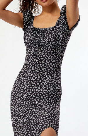 Milkmaid Midi Dress image number 3