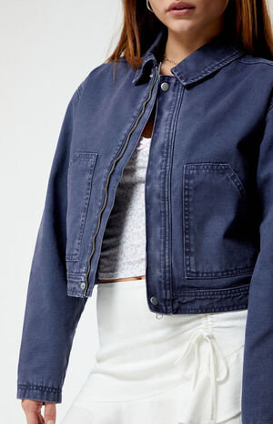 Canvas Cropped Jacket image number 3