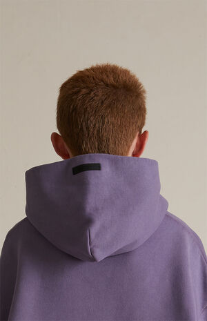 Kids Lavender Heavy Fleece Hoodie image number 5