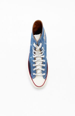 Blue Chuck 70 High Top Shoes image number 5