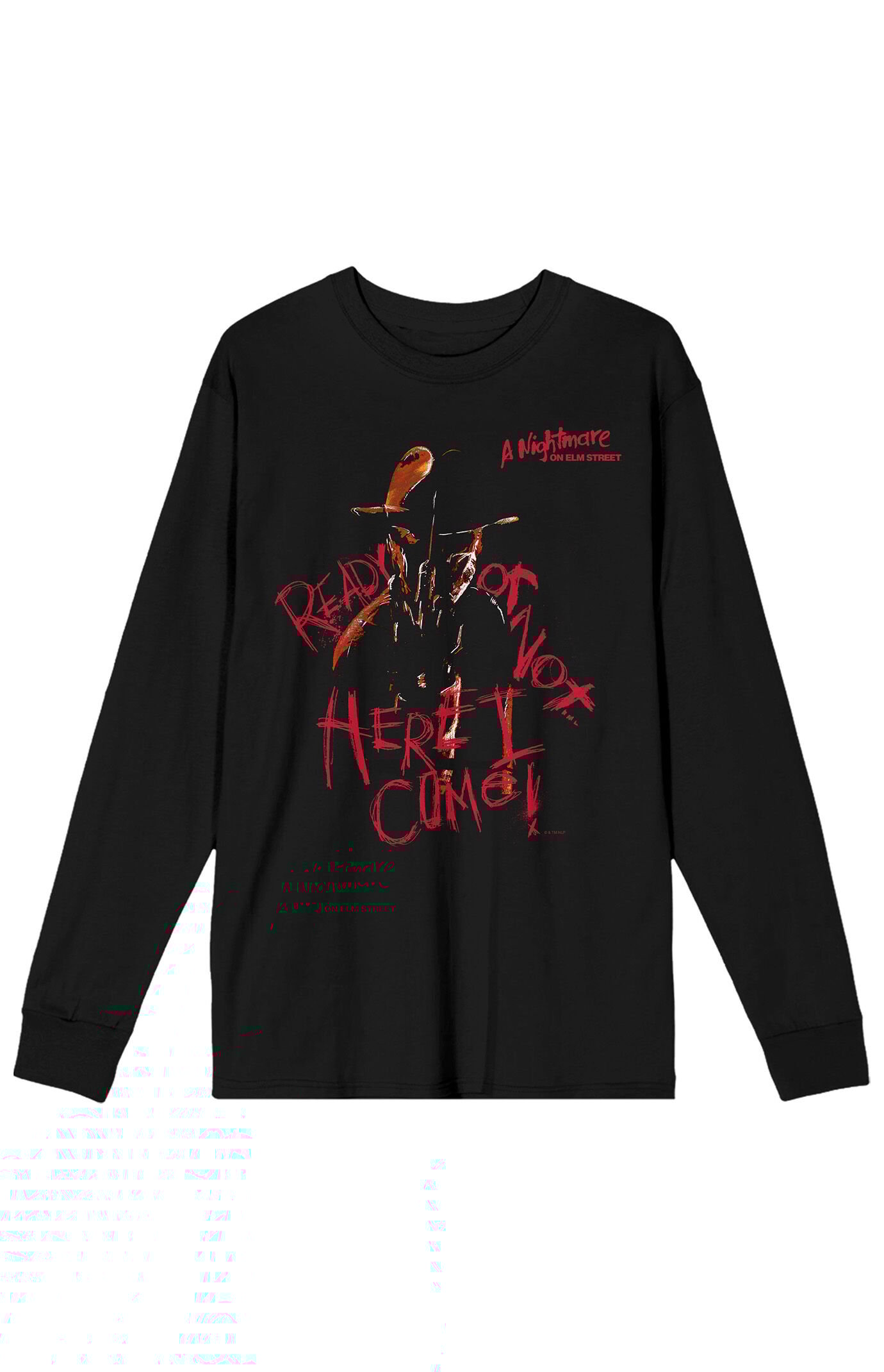 PacSun Nightmare on Elm Street Ready or Not Long Sleeve T-Shirt