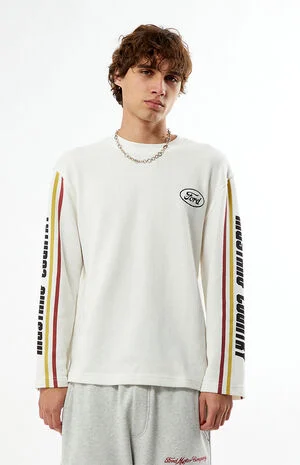 Riders Long Sleeve Waffle Knit T-Shirt image number 2