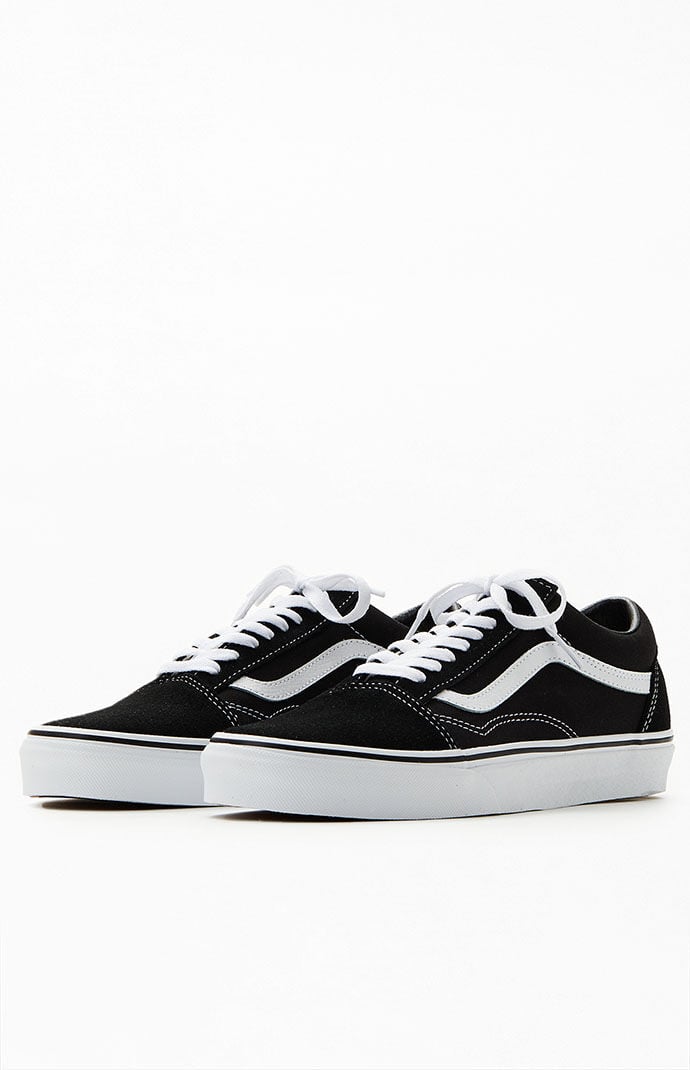 black vans shoes