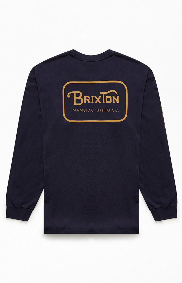 Navy Grade Long Sleeve T-Shirt