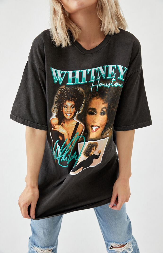 Whitney houston t shirt dress top
