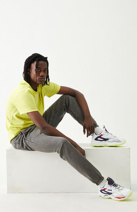 Washed Black Loose Fit Fleece Sweatpants