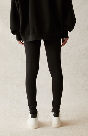 Black Athletic Leggings image number 4