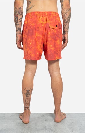Risky Frothing Fire Swim Trunks image number 5