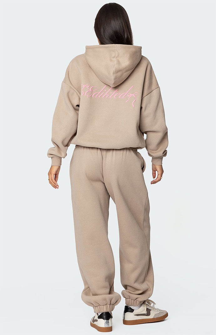 Edikted Sasha Bow Detail Hoodie PacSun