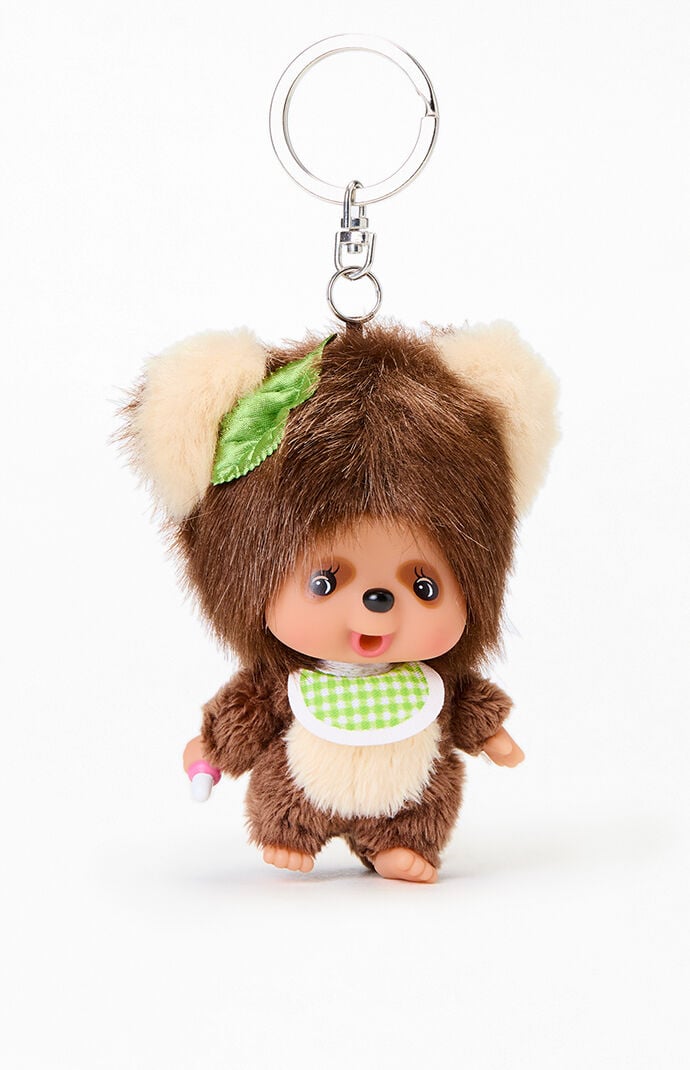Monchhichi Plush Tanu Tanu Keychain | Pacsun
