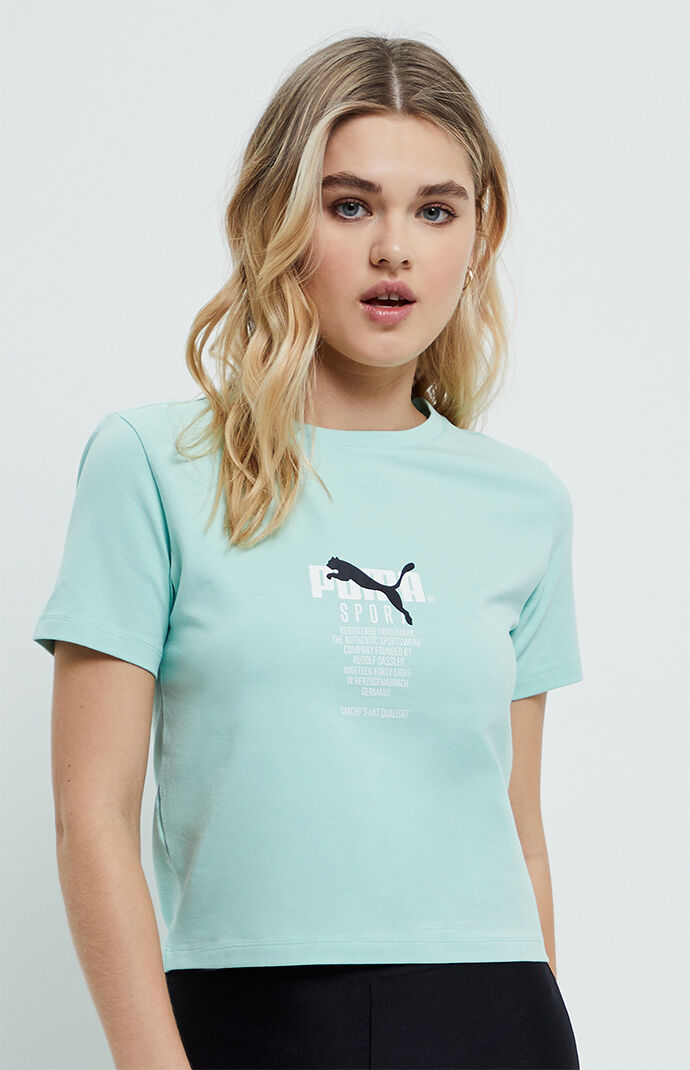 Graphic Crop Top