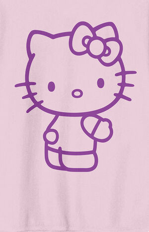 Hello Kitty & Friends Riding Rainbow Crew Neck Sweatshirt image number 4