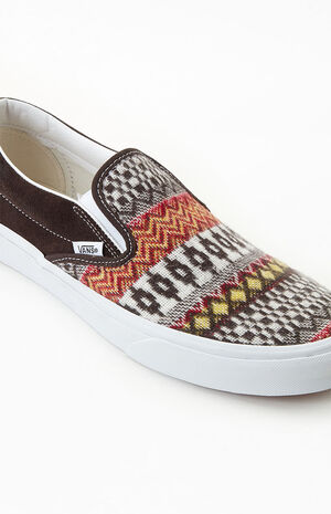 Fair Isle Classic Slip On Shoes image number 6