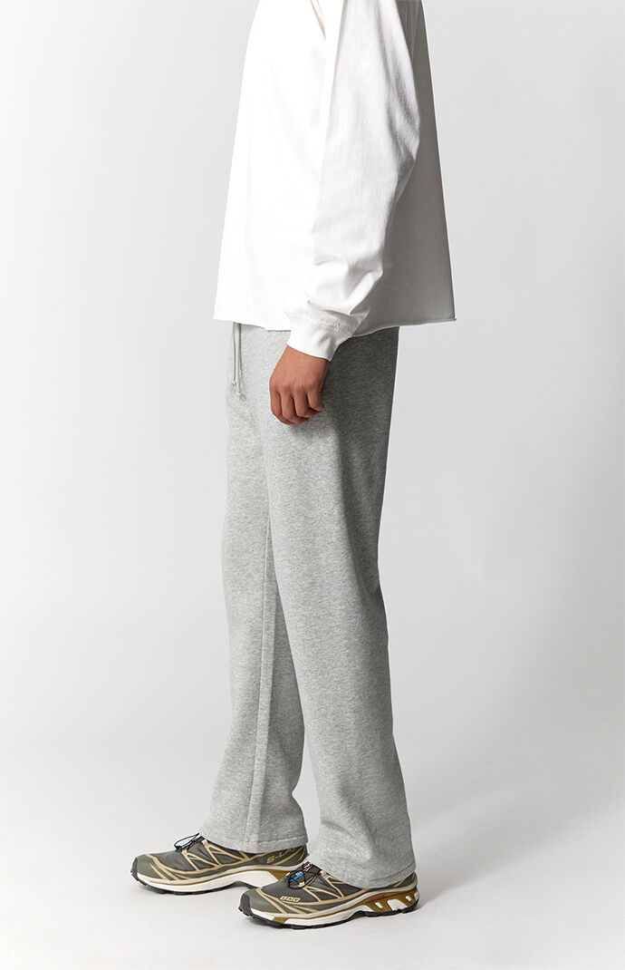 Pacsun Gray Johnny Fleece Straight Sweatpants