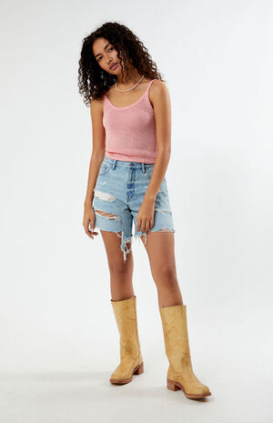 Rosemary Sequin Sweater Tank Top image number 3