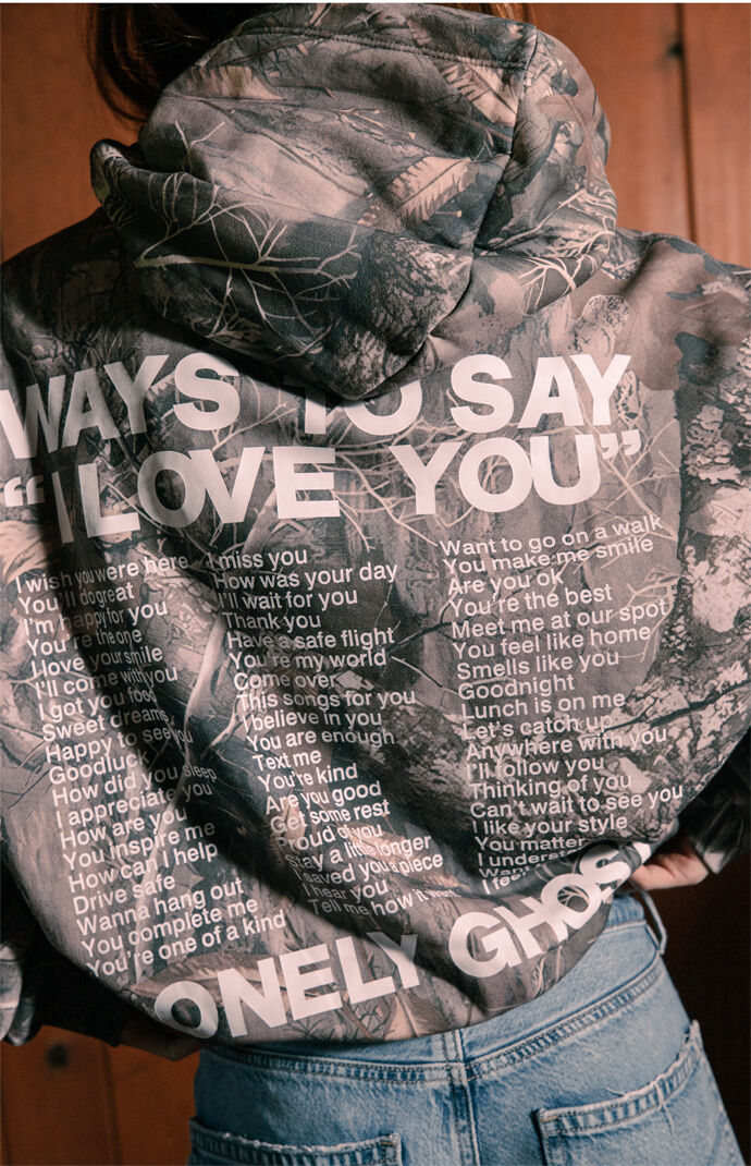 LONELY GHOST Ways To Say I Love You Hoodie