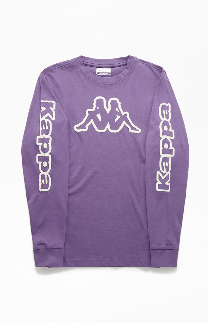 Purple kappa shirt top