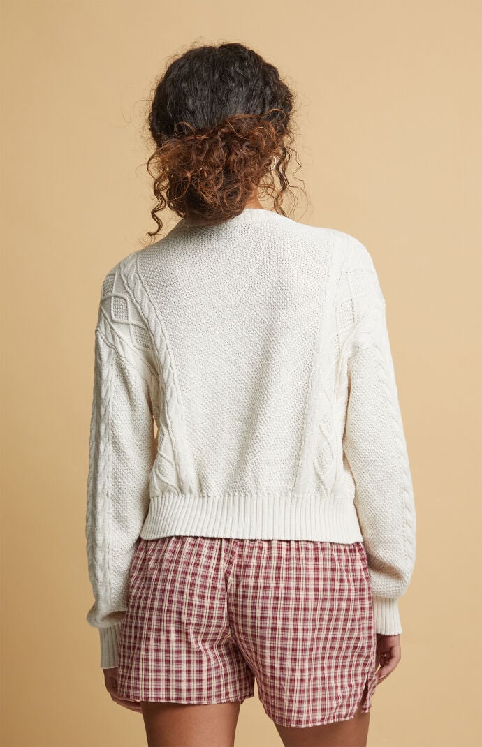 Beverly and Beck Heidi Cable Knit Cardigan | PacSun