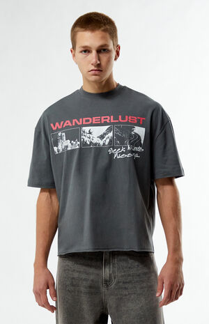 Wanderlust Cropped Boxy T-Shirt image number 2