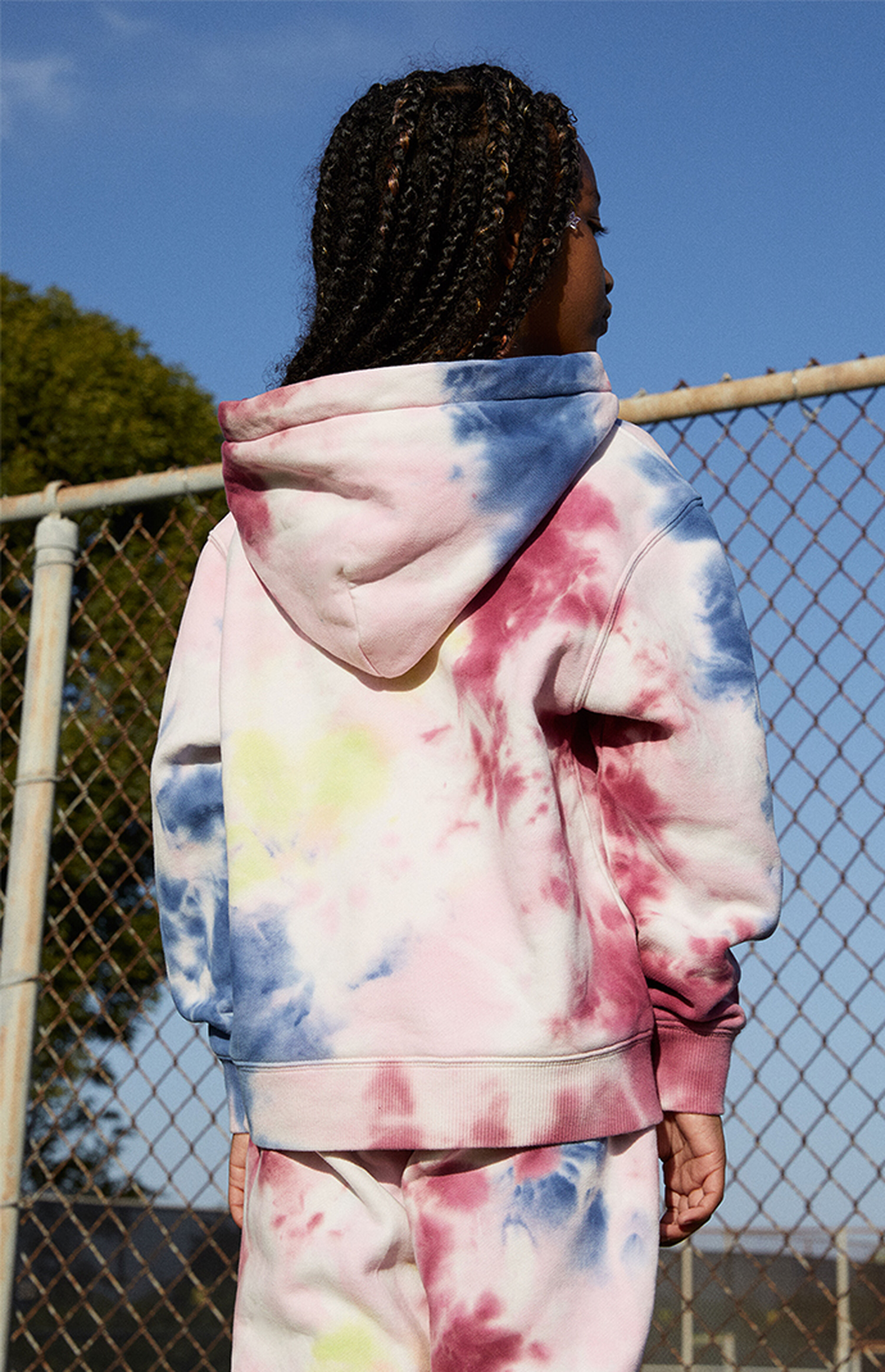 Pacsun tie dye hoodie clearance