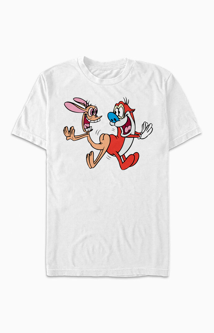 Ren And Stimpy Jump T-Shirt