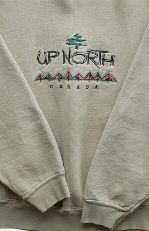 90s Up North Canada Crew Neck Sweatshirt image number 2