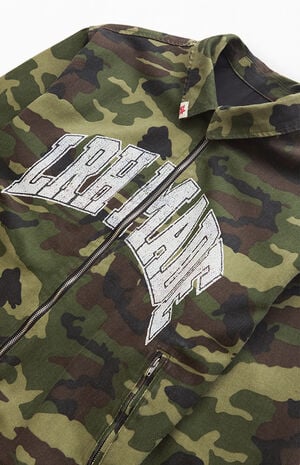 x Pac Artist Network Reversible Camo Zip Jacket image number 3