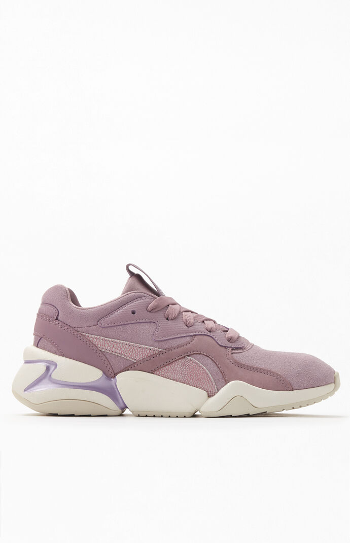 Women's Purple Nova Pastel Grunge Sneakers