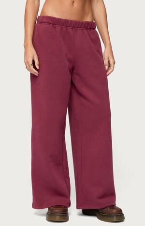 Basic Girl Wide Leg Edikted Sweatpants image number 2