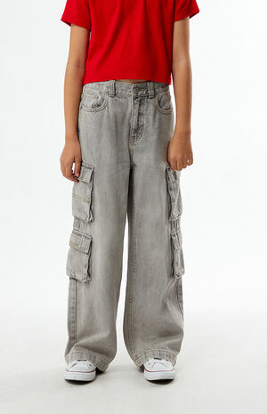 Baggy Jeans Cargo Gray image number 2